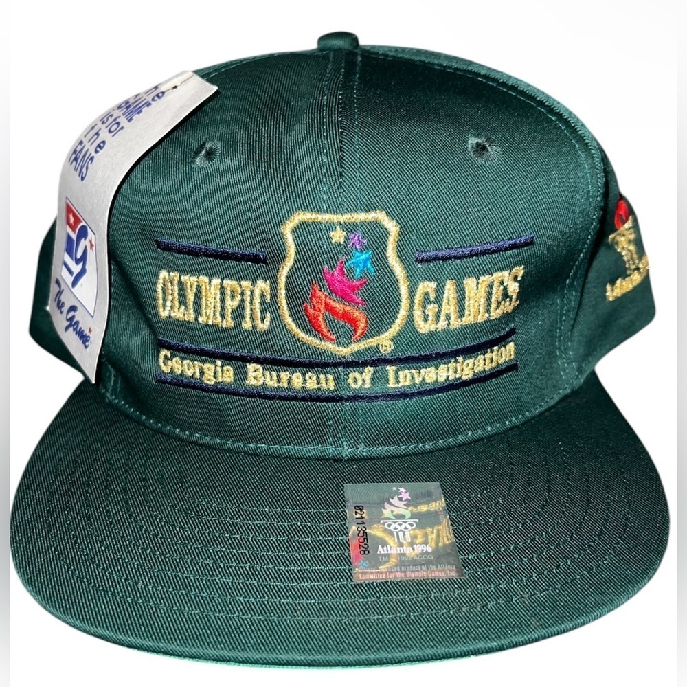 NWT Rare Georgia Bureau of Investigation Atlanta 1996 Olympics Snapback Hat